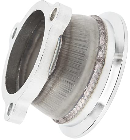 Yctze Turbo Adattatore Flangia 3 T3 a 3in V Band Stron Downpipe Flangia Turbo Adattatore Flangia Turbo Flangia Connettore Turbo Downpipe Adattatore Flangia Tur