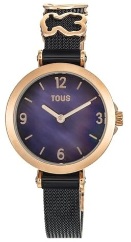 TOUS Watches Icon Charms Reloj para Mujer Analógico de Cuarzo con Brazalete de Acero Inoxidable 300358200