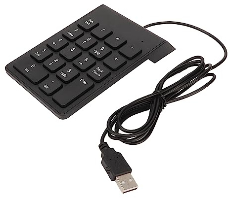 Trådbunden Numerisk Numerisk Knappsats Trådbunden Numerisk Knappsats Sifferknappsats Numerisk Tangentbord Trådbunden Numerisk Tangentbord 18 Tangenter Ergonomisk USB Plug and (1