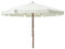 Générique Parasol avec mât en Bois 330 cm Blanc Sable,Maison & Jardin,Pelouses & Jardins,Vie en extérieur,Parasols & voiles d'ombrage,Blanc,19.49 LB,47212