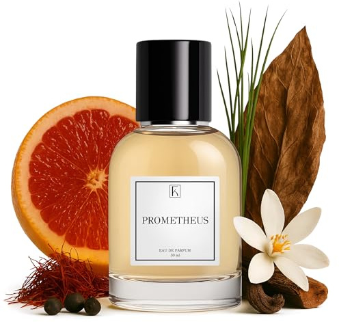 KAZAAR - PROMETHEUS - 30ml - Eau de Parfum für Herren - Holzige Duftnoten von Tonkabohne, Vanille & Moschus - mit 20% Parfümöl bis zu 8h lang anhaltender Duft - aus Schweizer Manufaktur
