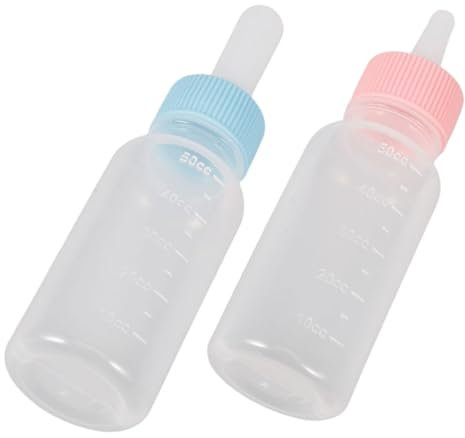 Toddmomy 2stücke Milchflasche Für Welpen Und Kätzchen Saugflasche Aus Entwöhnungsflasche Für Kleine Haustiere Futterspender Für Tierbabys