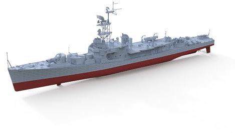 MRY-SFW 1/700 Military Model USS Dalie Frigate Bottom Edition