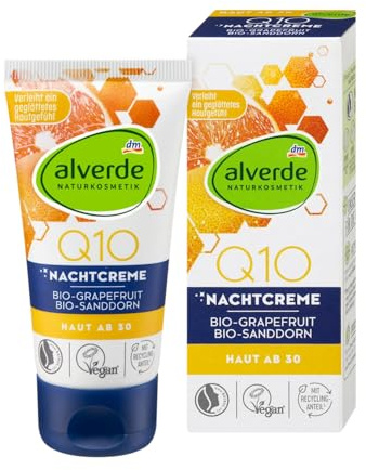alverde NATURKOSMETIK Nachtcreme Q10, 50 ml