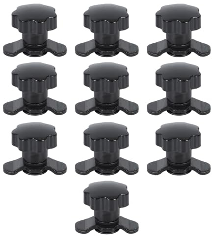 10x Schraubfitting Airlineschiene, Airline Fitting, M8x20, M8x40, M8x60, Airlinebeschlag Zubehör, 500daN Airlineverschraubung, für Zurrschienen zur Ladungsicherung (M8*20MM)