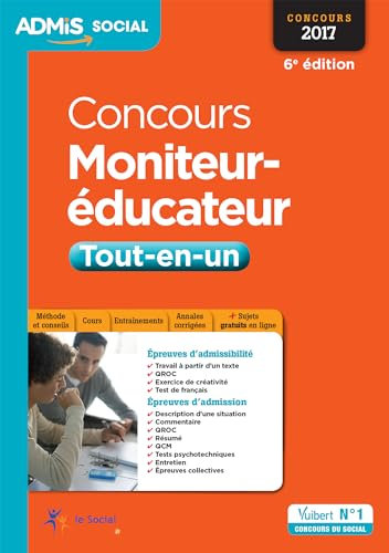 Concours Moniteur-éducateur - Tout-en-un: Concours 2017