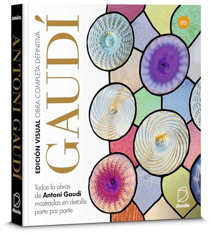 ED. VISUAL - OBRA COMPLETA ANTONI GAUDÍ (ESPAÑOL): Todas las obras de Antoni Gaudí mostradas en detalle parte por parte (Serie Arquitectura)