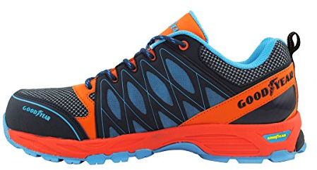 Goodyear GYSHU1583 S1P/SRA/HRO - Calzado de Trabajo, Multicolor, 43 EU