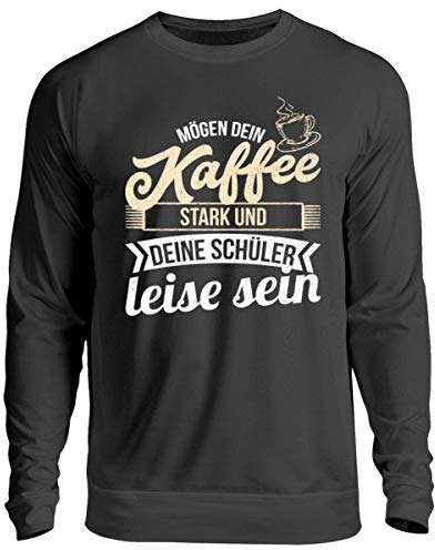 Chorchester Pour les enseignants qui ont besoin de café - Pull unisexe, noir de jais, L