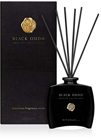 RITUALS - Black Oudh - Piccoli bastoncini profumati - 100 ml - Bastoncini di profumo per ambienti - 6 settimane di profumo - Con salviette Filabe - Altri profumi tra cui scegliere in questa pagina