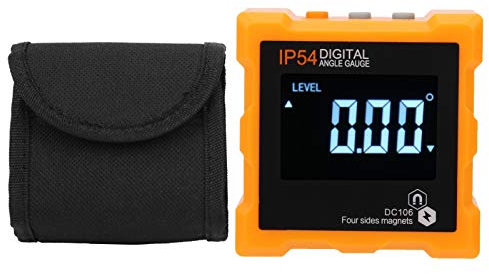 LCD digitale goniometro livello inclinometro cercatore angolo misuratore misuratore angolo goniometro IP54 con misurazione angolo inclinazione inclinazione industriale magnetica,
