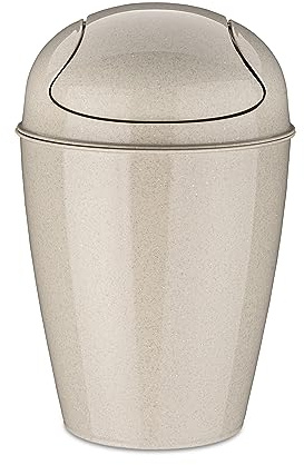 Koziol DEL S Schwingdeckeleimer 5l RECYCLED DESERT SAND