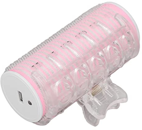 Bigodini Riscaldati Elettrici Bigodini Riscaldati Sicuri e Intelligenti Design Termico a Lunga Durata Modalità Fai-da-te Rapida per Frangia di Capelli Ricci Pulsante Interno per