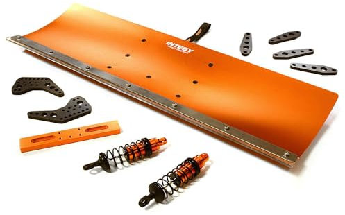 Kit chasse-neige en alliage usiné CNC 400 mm conçu pour Arrma 1/10 Vorteks 4X4 3S BLX