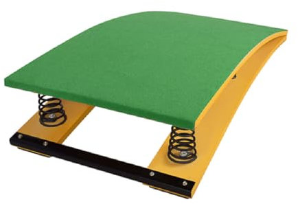 BXZAY Turngeräte Für Kinder, Robustes Sprungbrett, Sprungbrett, Turngeräte Mit 4 Federn Für Die Heimgymnastikschule(Size:2 springs/60cm/23.62in,Color:Grün)