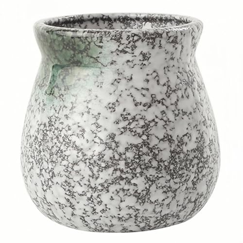 Dowbom Pot à Ustensiles de Cuisine en Céramique, Porte-couverts et Baguettes pour Comptoir (F, 10,2 cm)