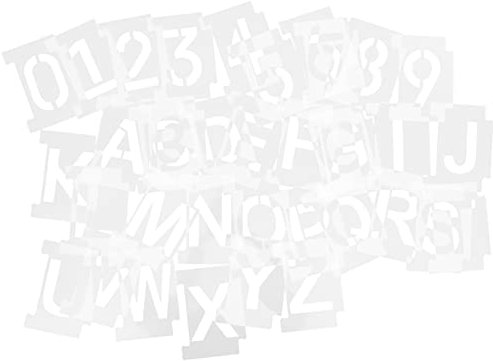NUOBESTY 1satz Wiederverwendbaren Junge Mädchen-alphabet-schablonen Buchstabenschablonen Und Zahlen Waschbare Malvorlagen Für Kreative Projekte Und Bastelarbeiten
