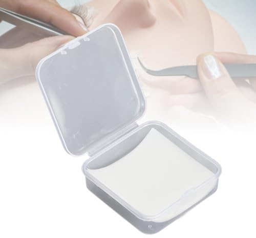 NSXAYIWE 240PCS elf Adhesive Cluster Lash Strips, Inget lim Tryck på franskluster Remsor, Återanvändbara genomskinliga franskluster Stick Ersättning av franslim (Transparent)