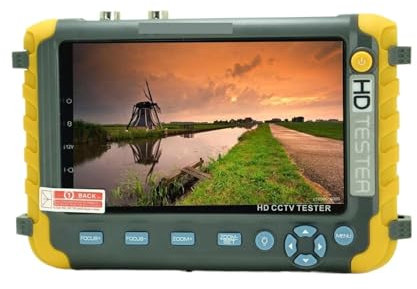 Supporto per tester CCTV per telecamera IP Monitor Telecamera Ahd, Tester CCTV, Strumento Di Test Telecamere 4 In 1, Controllo Ptz, Monitor Di Ingresso. Uscita Alimentazione CC 12 V