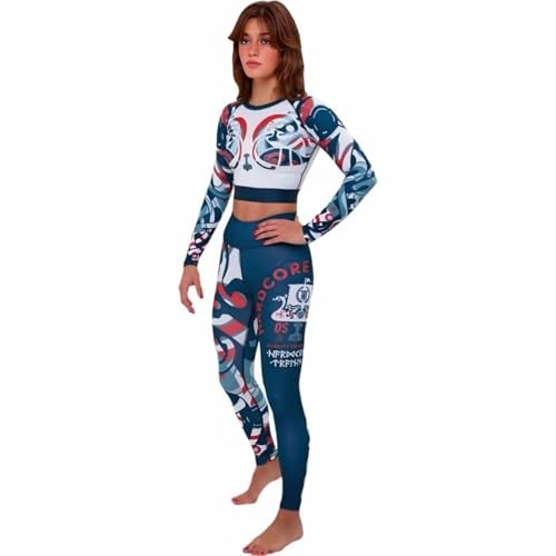 Hardcore Training Haut de Compression Femme MMA BJJ Kickboxing | Haut de Compression | Femme | MMA | BJJ | Boxe | Grappling