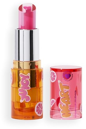 I Heart Revolution Juicy Heart Lip Serum, Sérum Lèvres Nourrissant & Teinte Transparente, Grapefruit Pink, Vegan & Cruelty-Free, 2.5g