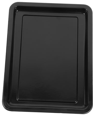 ROMISBABA Teglia Rettangolare Smaltata per Arrosti Teglia per Torte e Verdure Contenitori per Alimenti Superficie Ampia e Vaschetta Raccogli-Grasso