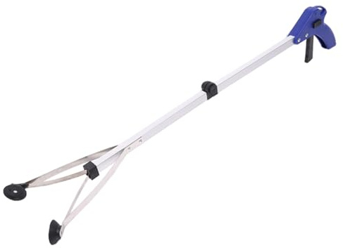 ARTSEWPLY Herramienta Agarre Plegable Aluminio Pinza Recogedora Basura con Extensión Asistente Alcance para Recogida de Residuos Exterior Interior para Personas Mayores y