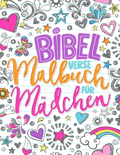 Bibelverse Malbuch für Mädchen