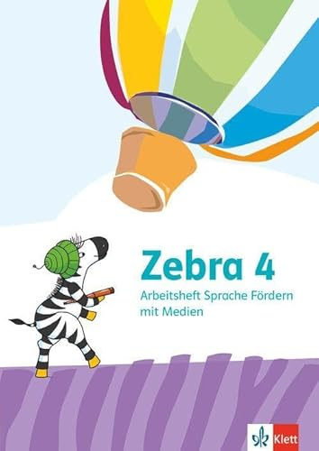 Zebra 4: Arbeitsheft Sprache Förderheft mit Medien Klasse 4 (Zebra. Ausgabe ab 2024)