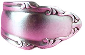 Besteckschmuck, Besteck Schmuck Ring, ca. 57 (18,2) Ring aus Besteck