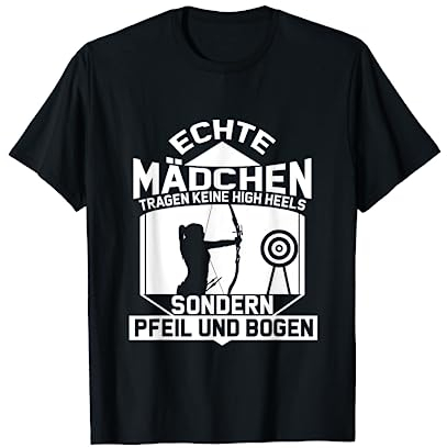 Bogenschießen Pfeile Bogenschütze Frauen Geschenk T-Shirt