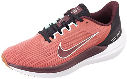 Nike DD8686-601 Nike Air Winflo 9 Sneaker Female Canyon Rust/Mint Foam-Burgundy Crush 40.5