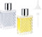Ysimple 2 Pack 100ml Perfume Atomiser, Portable Clear Empty Glass Perfume Spray Bottles, Refillable Perfume Atomizer Large Cosmetic Fine Mist Atomizer for Travel(Silver)