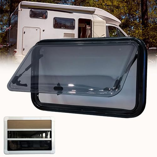 YMAOMAO Wohnwagen Fenster Wohnmobilfenster, Ausstellfenster Klappfenster Externes Push Fenster, Wohnmobil Seitenfenster Kastenwagen Rahmenfenster Van Fenster Camper Rv Wohnwagen,1000 * 800mm