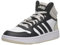adidas Herren Hoops 3.0 Mid Lifestyle Basketball Classic Vintage Shoes Schuhe, Cloud White/core Black/Orbit Grey, 42 EU