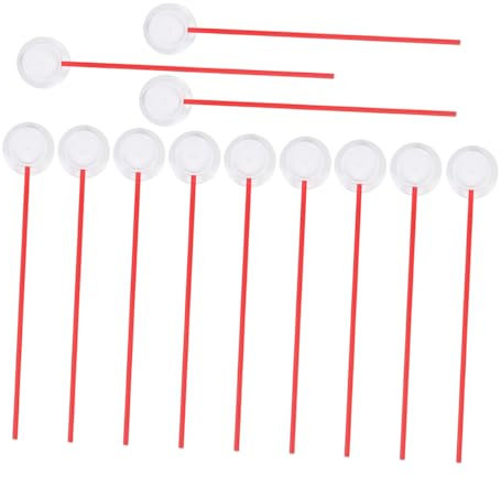 SHINEOFI 20 Sets Aerosol can Valve Extension Tubes Kit - Red Spray can Straw Accessories for Home, Office, Vehicle Cleaning - Easy to Install, No Tools Required