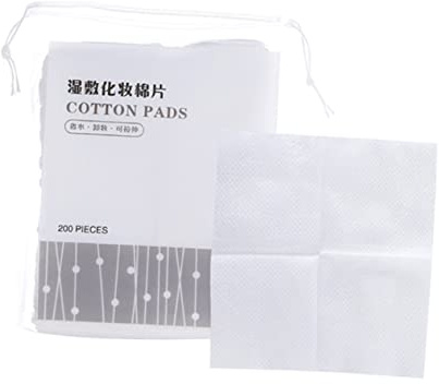 Beaupretty Almohadillas de Algodón Desmaquillantes Ligeras y Desechables, Discos Faciales de Tela No Tejida para Limpieza y Aplicación de Tónicos