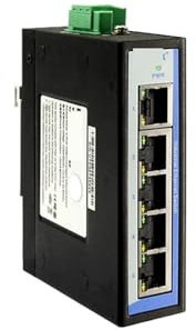 GTGFCSP Switch Ethernet Industriale Switch Ethernet Completamente Elettrico a 5 Porte di Livello Industriale con Guida UT-LLDC-5TDS-24