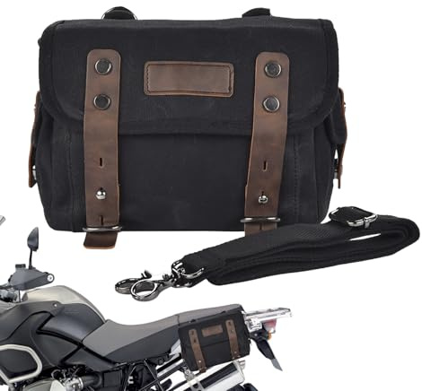 Dirt Bike Bag, Motorradtasche - Abnehmbare Fahrrad-Hecktasche zur Aufbewahrung auf dem 3- Hecktaschen-Seitentaschen, multifunktionale Motorradtaschen für Motorräder, Elektrofahrräder, Rennräde