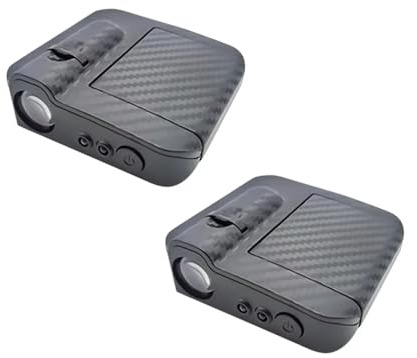 WENINETIES 2 Pezzi Luce di Benvenuto Auto per Nissan Qashqai (J12) 2021-2025, Auto Logo Proiettore di Ricambio, Luce di Benvenuto per Auto Personalizzata Luci Portiera