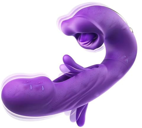 Nethervibe Pelvic Floor Trainer, NetherVibe 4-in-1 Pelvic Floor Activator, IPX7 Waterproof Quiet Design for Women (Purple)
