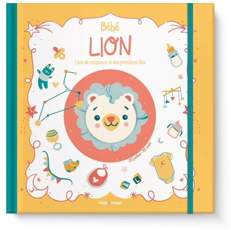 Bébé Lion - Livre de naissance et des premières fois