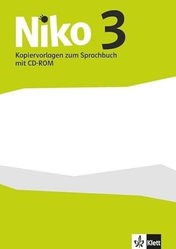 Niko Sprachbuch 3: Kopiervorlagen mit CD-ROM Klasse 3 (Niko Sprachbuch. Ausgabe ab 2014)