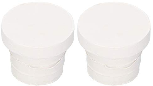 2 Stück Poolleiter Gummistopper, 5 x 3,5 x 4 cm / 2.0x1.4x1.6in Ladder Bumper Gummipuffer, Rolltreppe Stoßstangenschutz Ersatz Sicherheitsschutz Schwimmbäder Zubehör für Unterwasser Rolltreppen