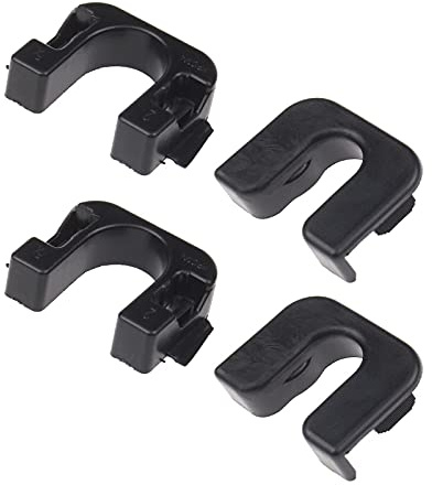 EMSea 2 Paare Hutablagenhalterungen Paketregal Halter Klips 1539663, 015532109E, 8795EN kompatibel mit Ford Fiesta Focus B-Max C-Max