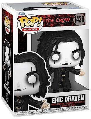 Funko Pop! Movies: The Crow - Eric - Vinyl-Sammelfigur - Geschenkidee - Offizielle Handelswaren - Spielzeug Für Kinder und Erwachsene - Movies Fans - Modellfigur Für Sammler und Display