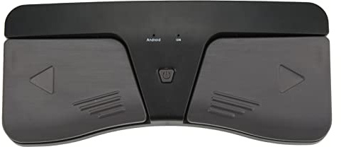 Page Turner, Portable Hands Smart Wireless Page Turner Pedal Universelles ABS-Material Gitarren Page Turner Musikinstrument Zubehör für Tablets Smartphones
