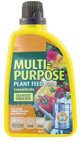 Zopper Plant Food Feed 1L Multi-Purpose Concentrated for Flowers, vegetables & Fruits Organic & Natural Growth for Lusher Plants