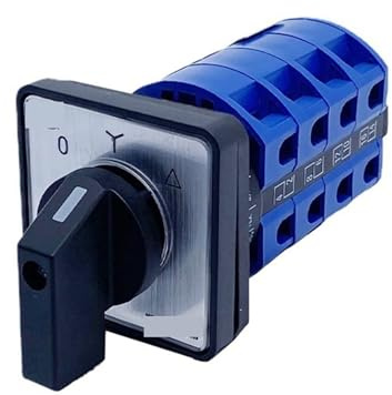 SOLBUM LW26-25 M07 4 étoiles Triangle démarrage cuisinière électrique régulation commutation deux vitesses quatre sections 25A transfert interrupteur à came rotatif 1 pièce