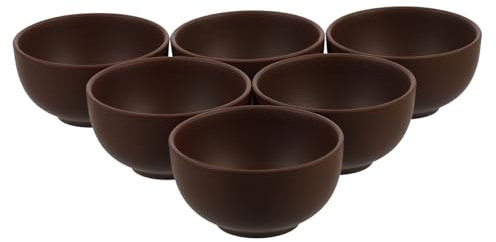 MAGICLULU 6 Stk Teetasse Aus Keramik Weiße Weinkelche Chinesisches Trinkgeschirr Handgefertigtes Teegeschirr Japanische Teetassen Chinesische Teetassen Wassergläser Becher Handbuch Lila Ton